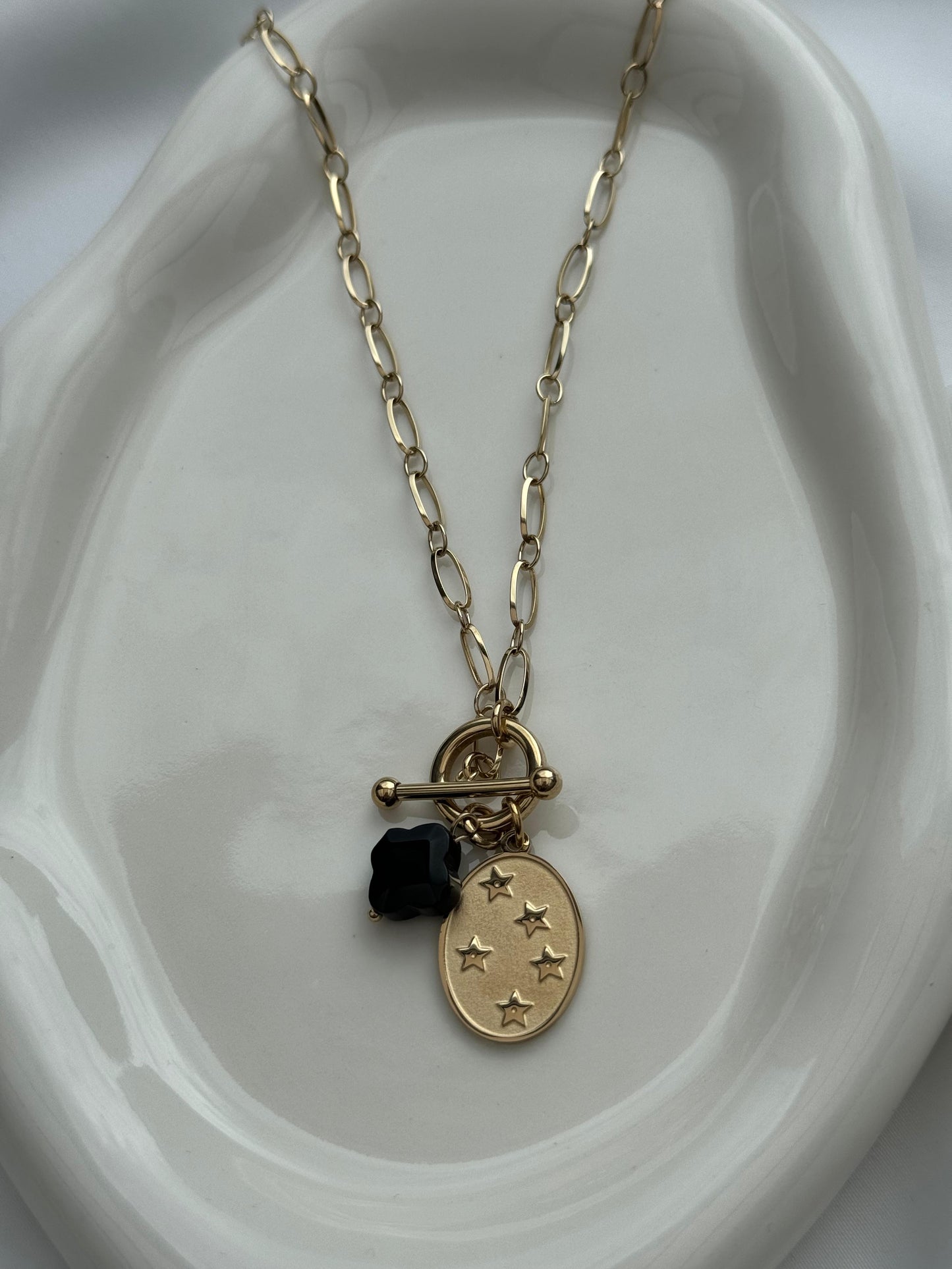 Black Star Necklace