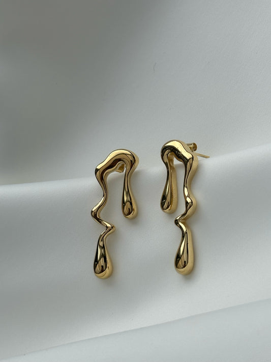 Golden Tears Earrings