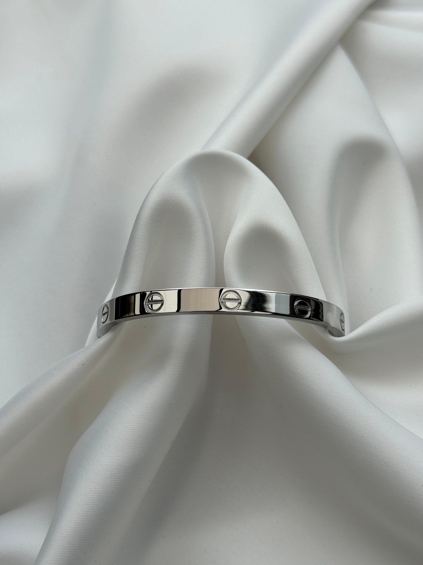 Silver C Bracelet